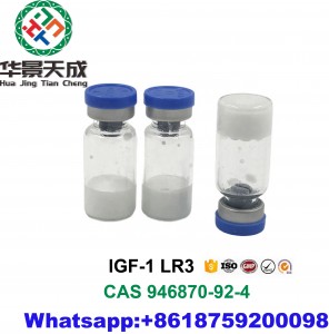 Peptides Powder IGF-1 LR3 10mg/Vial Injectable Anabolics Steroids for Anti-Aging CasNO.946870-92-4