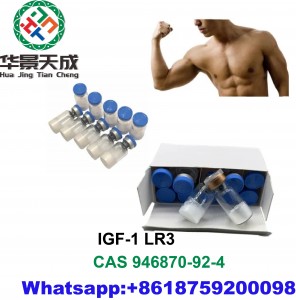 Factory Supply Raw Steroid Powder Wholesale Muscle Enhance Hormone Powder Raws Myostatin IGF-1 LR3 Peptides CasNO. 946870-92-4Steroids Hormone