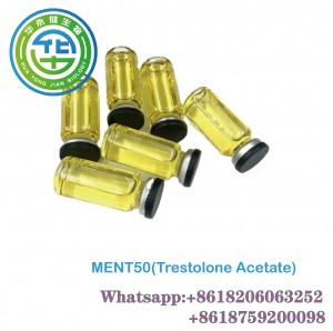 99 % Purity Trenbolone Acetate 50 Steroid MENT50 Yellow Oil for Bodybuilding 50mg/ml