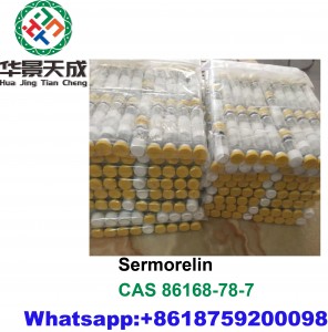 99% Purity Sermorelin Raw Steroids Powder for Bodybuilding with Discreet Packages CasNO.86168-78-7