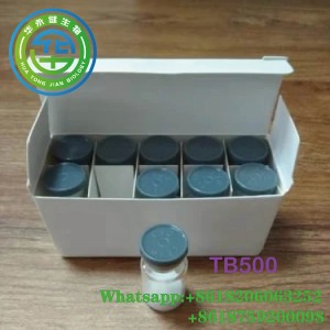 Hormone Peptide Powder TB500 2mg/Vial for Promote Healing CAS No.: 77591-33-4