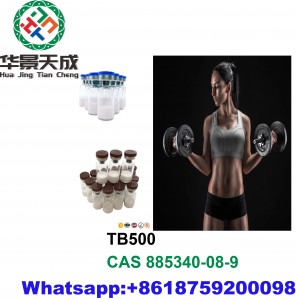 100% Safe Shipping Factory Supplied TB500 Peptides for Bodybuilding CasNO.885340-08-9 Raw Steroids Powder