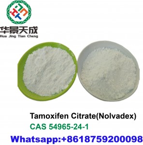 Hot Sale for Arimidex Raw Powder - Nolvadex CasNO.54965-24-1 Effective For Breast Canser Estrogen Blocker Tamoxifen Citrate Powder – Hjtc