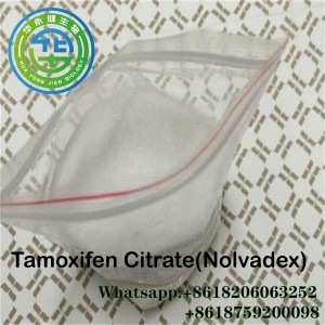 Nolvadex /Tamoxifen Citrate Powder aromatase inhibitor for Bodybuilding Supplement CAS 54965-24-1