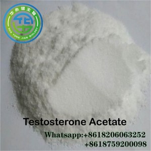 Testosterone Acetate Raw Powder Bodybuilding Supplements Test Acetate Steroids CasNO.1045-69-8