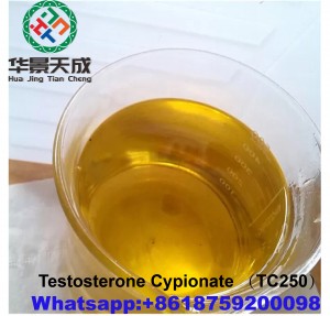 Test Cyp 250mg/ml Semi Finished Oil Testosterone Cypionate Powder For Bodybuilding CasNO.58-20-8