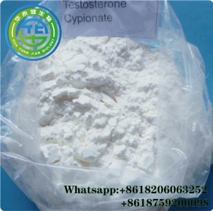 Muscle Enhancing Test Cyp Steroid Hormone Testosterone Cypionate With White Powder Test C CAS 57-85-2
