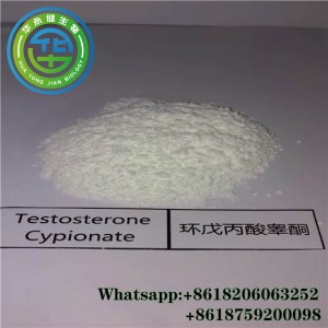 Test Cyp/Testosterone Cypionate Anabolic Steroids Powder for Bodybuilding CAS 58-20-8
