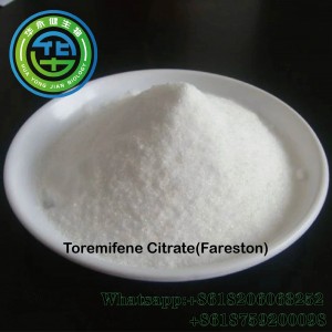 White Superb PCT Anti Estrogen Serm Powder Toremifene Citrate /Fareston for Losing Bodyfat CAS 89778-27-8