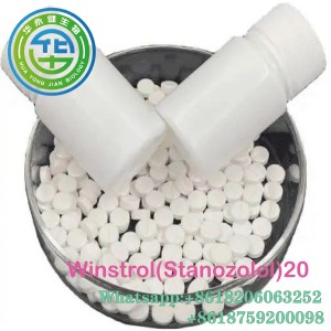 Stanozolol 20mg Oral Anabolic Steroids Winstrol 20mg*100pcs/bottle CAS 10418-03-8 For Bodybuilder