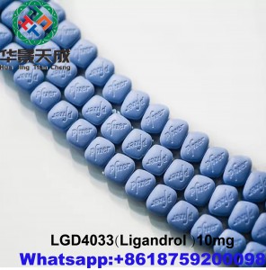 99 % Pure Sarms LGD-4033 10mg*100/bottle Bodybuilding Supplements Ligandrol CAS: 1165910-22-4 For Muscle Gaining
