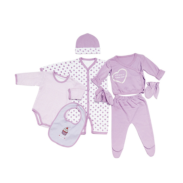 100% cotton 3pcs/5pcs/8pcs baby clothing set gift set