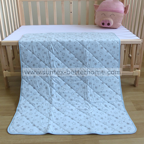 100% Cotton Jersey Baby Quilted Blankets
