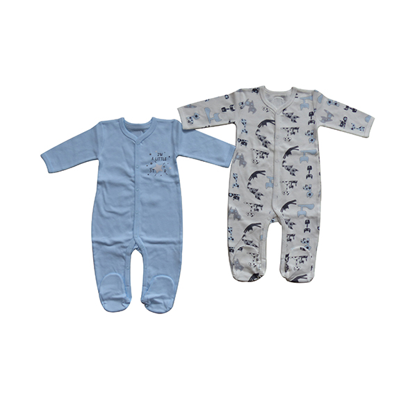 100% cotton 2pcs per set baby overalls Featured Image