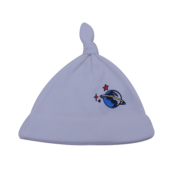 100% cotton baby special hats made of interlock fabric