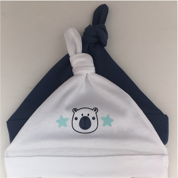 100% cotton baby special hats made of interlock fabric