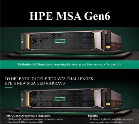 Hewlett Packard Enterprise announced the launch of the latest generation of storage solutions – HPE Modular Smart Array (MSA) Gen 6