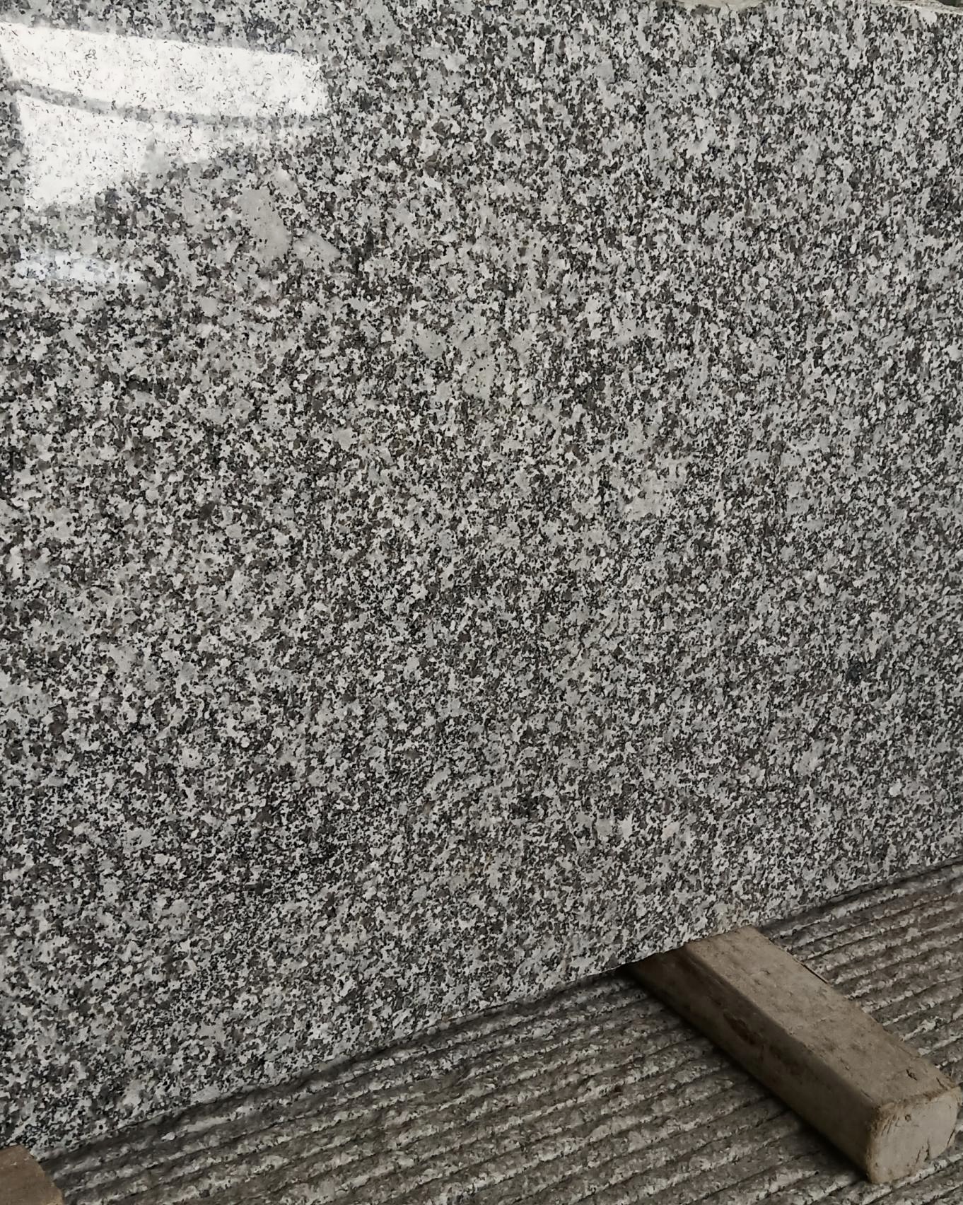 Grey granite polished surface countertop