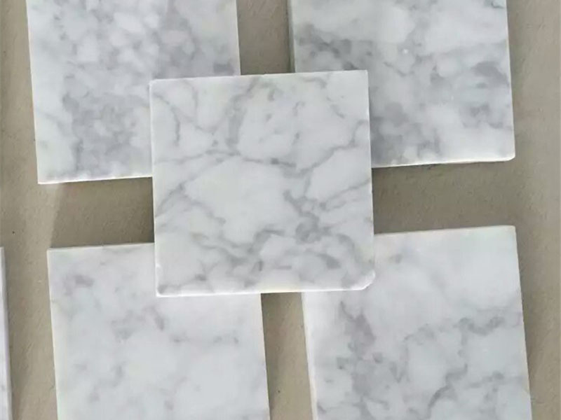 white polishing surface marble floor Tile