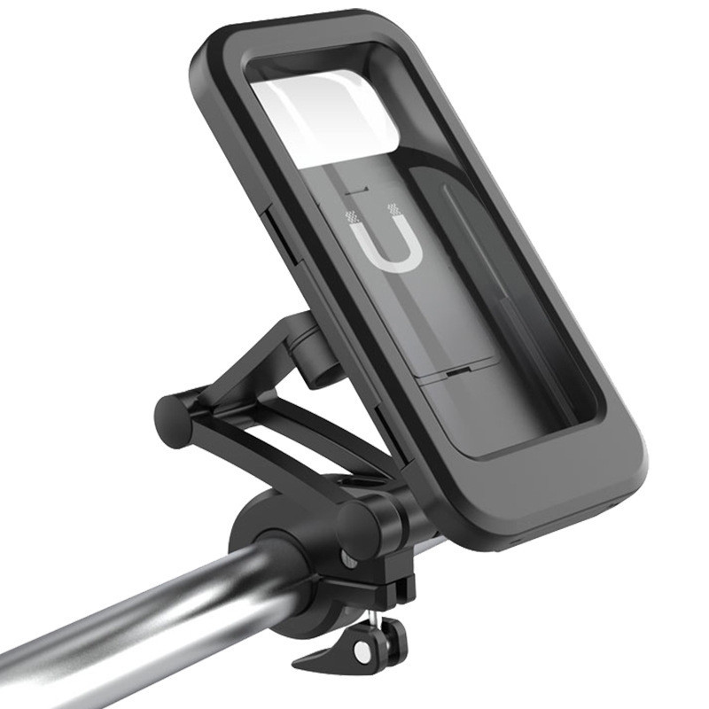 Bicycle Phone Holder Handlebars Anti-shake Waterproof with 360° Adjustable