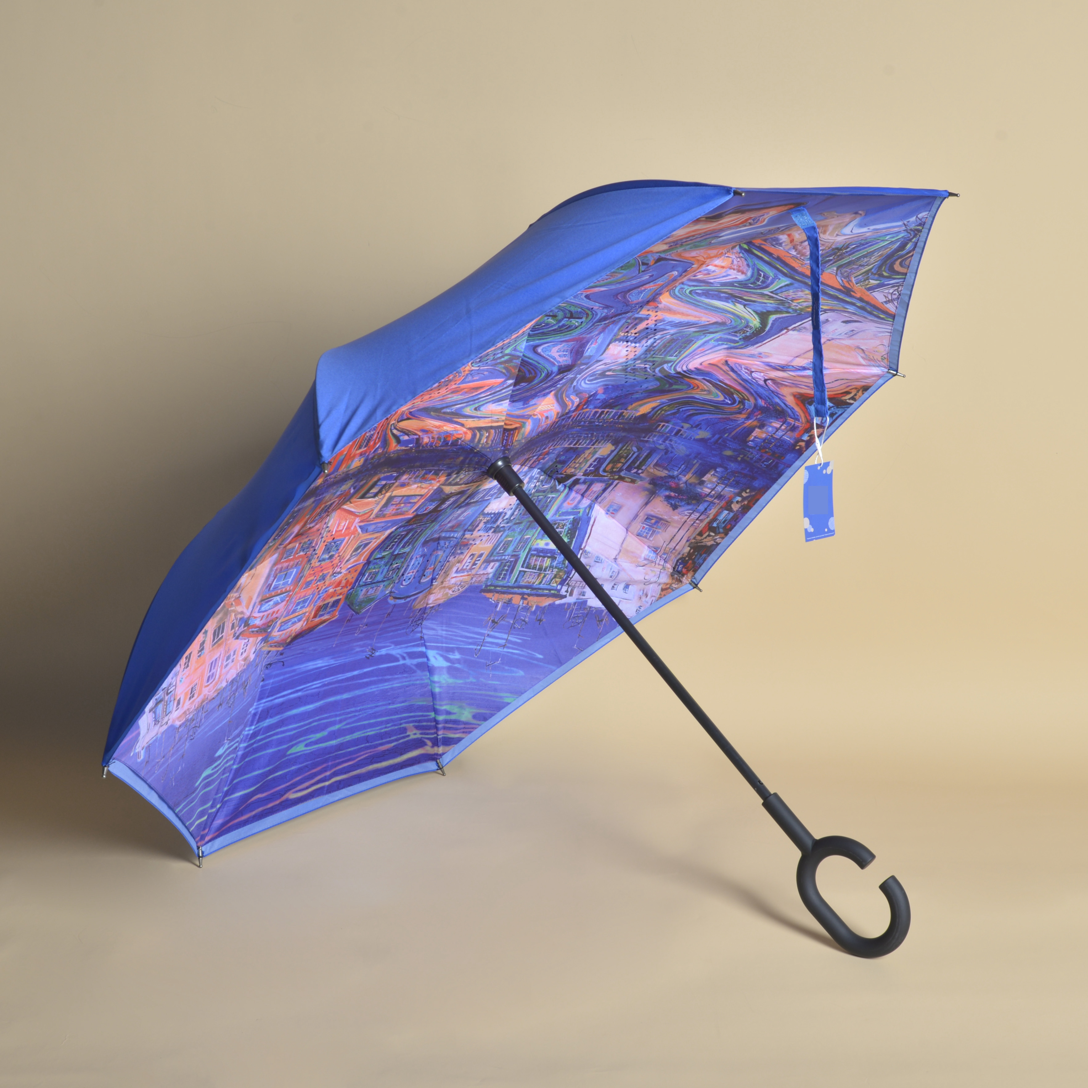paquete fósil debate Fabricante y proveedor de paraguas al revés con protección UV a prueba de  viento plegable inverso de China |SD EE. UU.