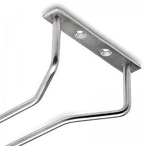 Stainless Steel Glass Hanger 18″