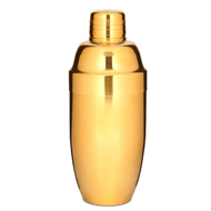 Gold Plated Deluxe Cocktail Shaker 250ml