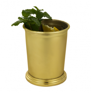 Gold Plated Mojito Mint Julep Cup 400ml