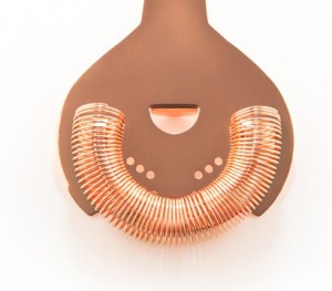 Copper Plated Luxury Cocktail Strainer