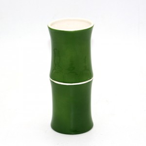 Ceramic Green Bamboo Tiki Mug 320ml