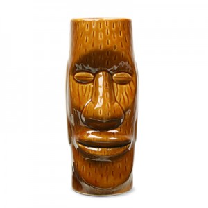 Ceramic Easter Islander Tiki Mug 450ml