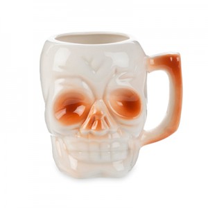 Ceramic Skull Tiki Mug With Handle 350ml