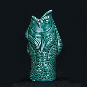 Ceramic Fish Tiki Mug 400ml