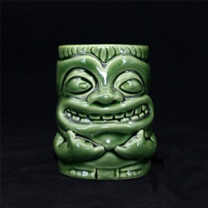 Ceramic Tiki Mug With Handle 425ml