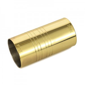 Gold Plated Double Thimble Measure 25&50ml