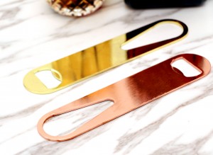 Gold Plated Bar Blade With Pourer Remover