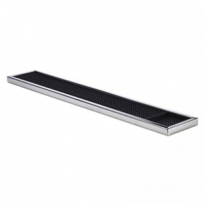 Bar Mat With Stainless steel Frame 24×4 inch