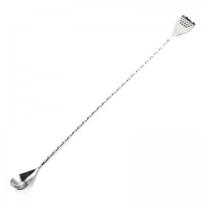 Bar Spoon With Strainer Tail
