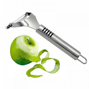 Stainless Steel Peeler With Soft Grip