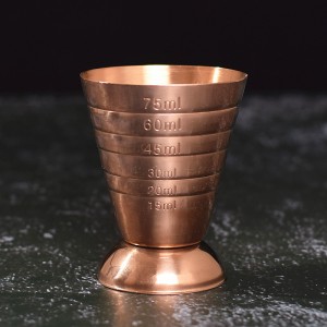 Copper Plated Multi-Scale Measuring Cup 75ml