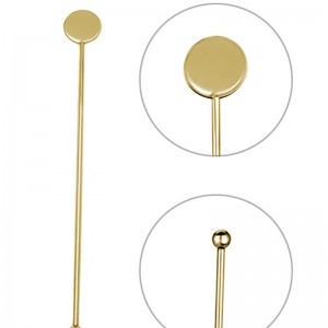 Gold Plated Disc Top Stirrer 7 Inch
