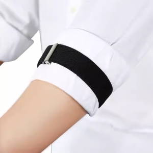 Adjustable Nylon Bartender Armband Sleeve – Black