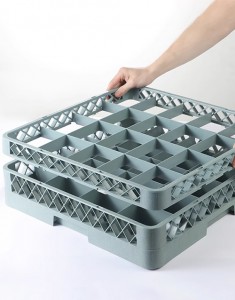 Extender For 16 Compartment Glass Rack