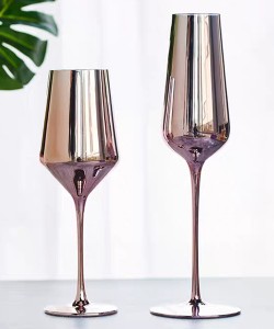 Copper Plated Eudora Champagne Flute 350ml