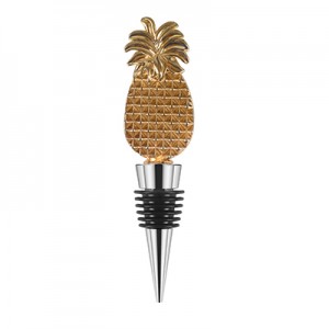Copper Plated Pineapple Wine Stopper