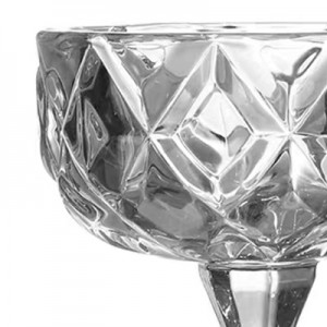 Diamond Ice Cream Cup 280ml – Clear