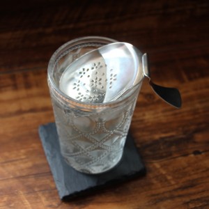 Stainless Steel Julep Strainer With Bended Handle