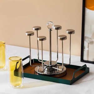 Stainless Steel Rotated Glass Holder