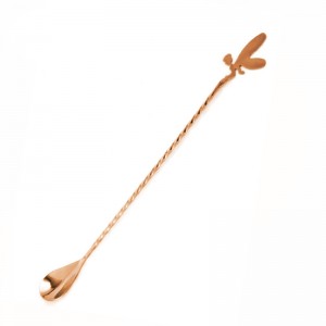 Copper Plated Honeybee Tail Bar Spoon