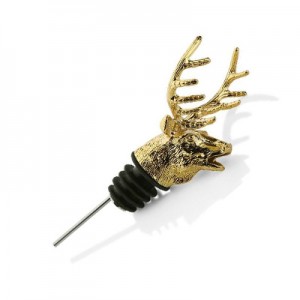 Gold Plated Deluxe Antelope Freeflow Pourer